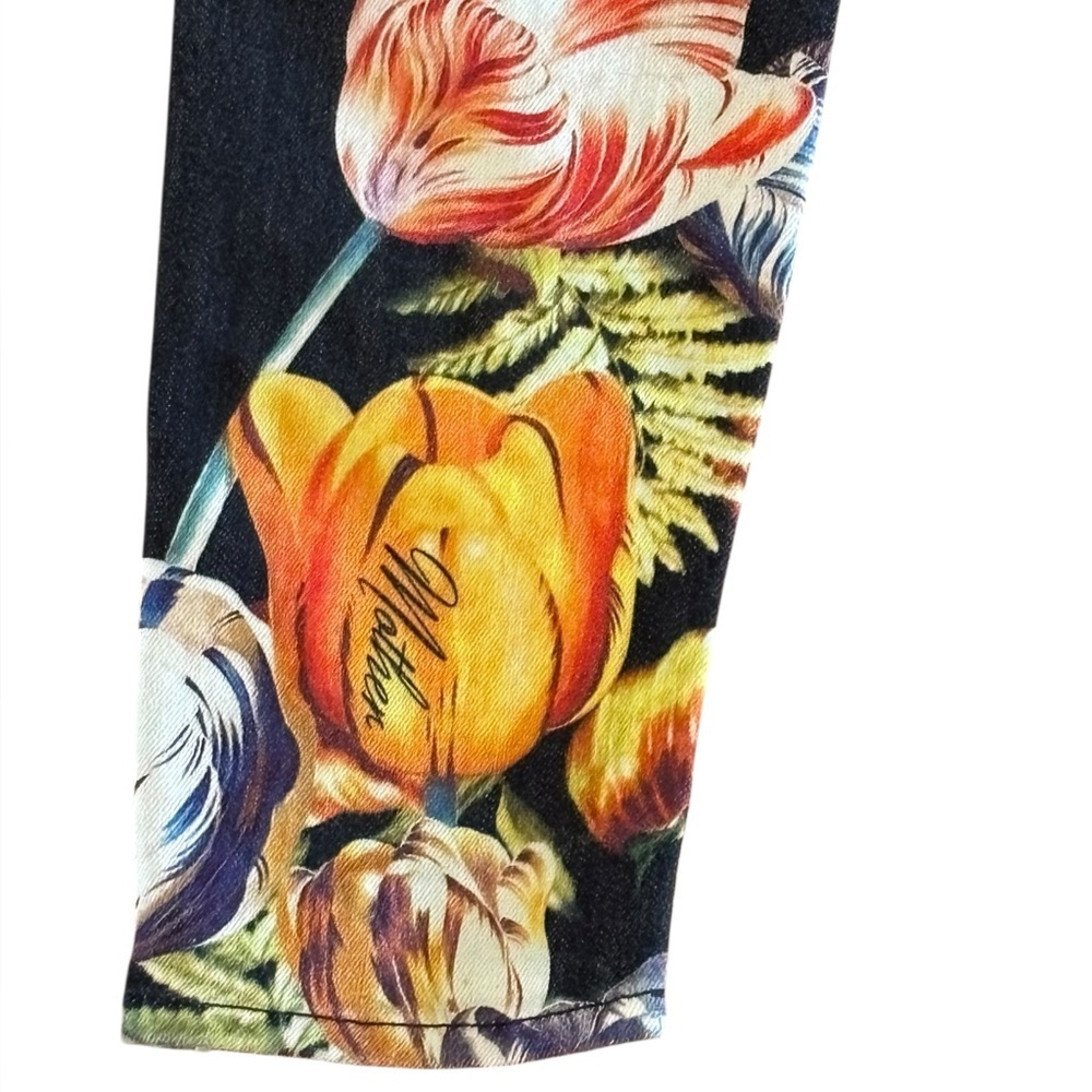 Mother Women's The Looker in He Kissed Me Between the Gardenias & Daisies Sz 27 - Picture 10 of 11